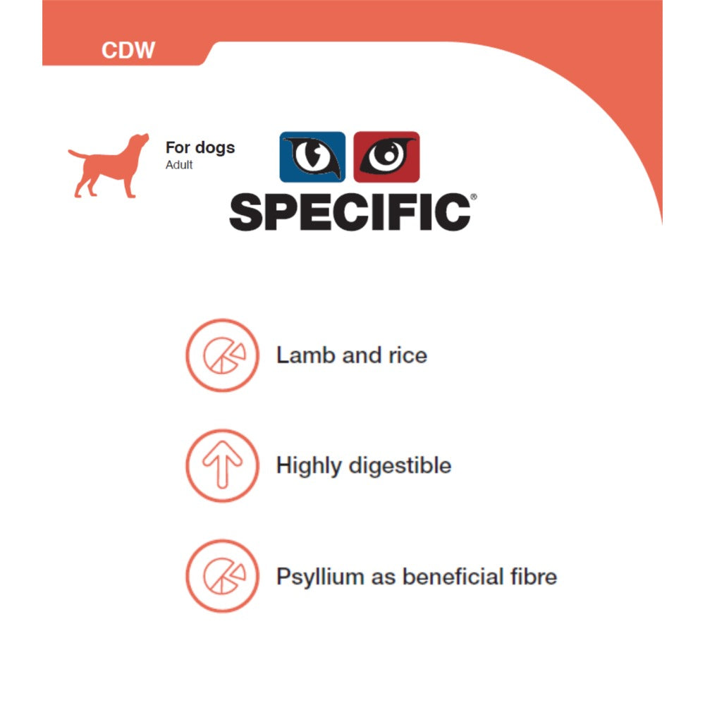 Dechra Specific CDW Food Allergen Management Wet Dog Food - Trays