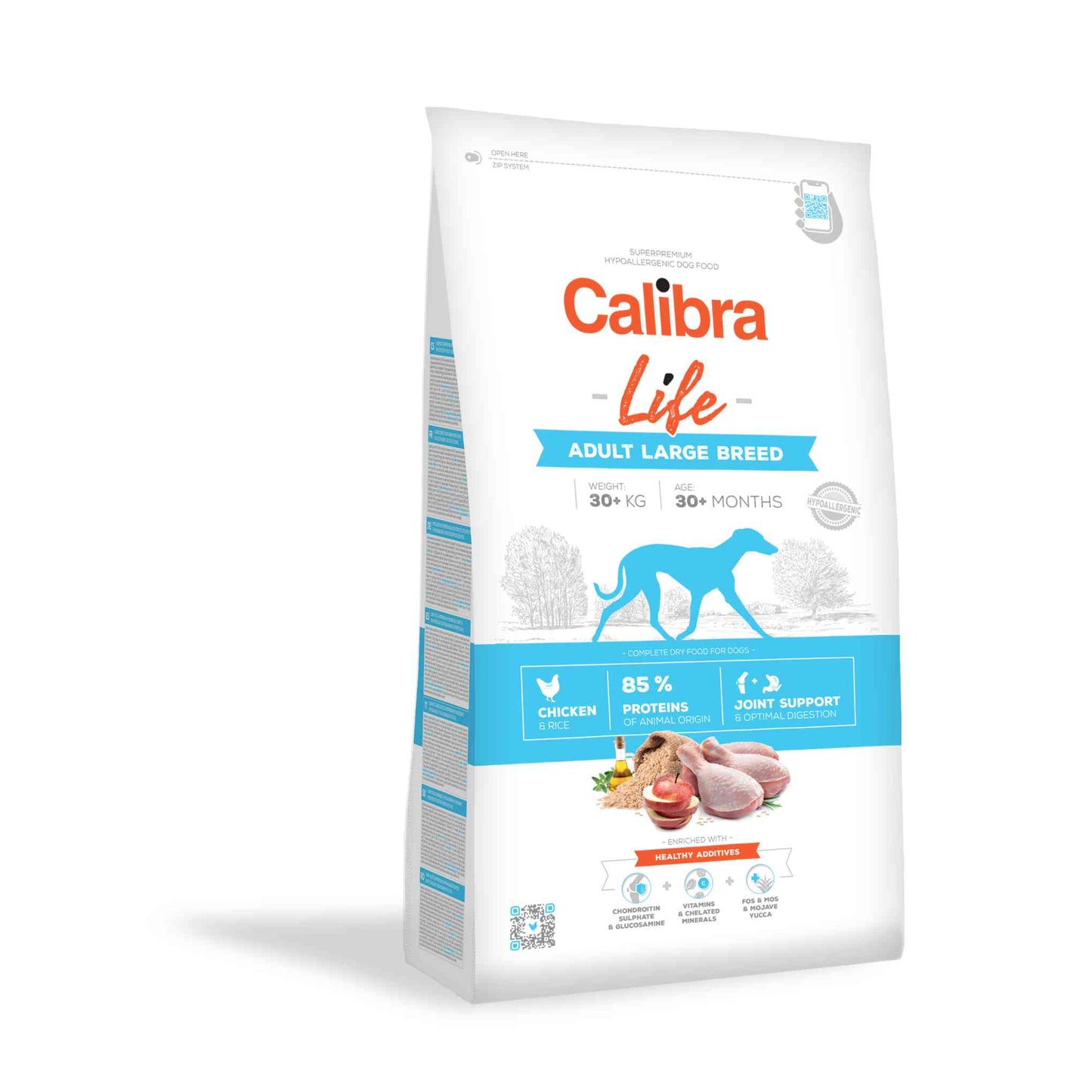 Calibra Life Large Breed Adult Dry Dog Food - Chicken