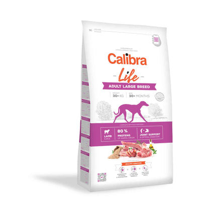 Calibra Life Large Breed Adult Dry Dog Food - Lamb