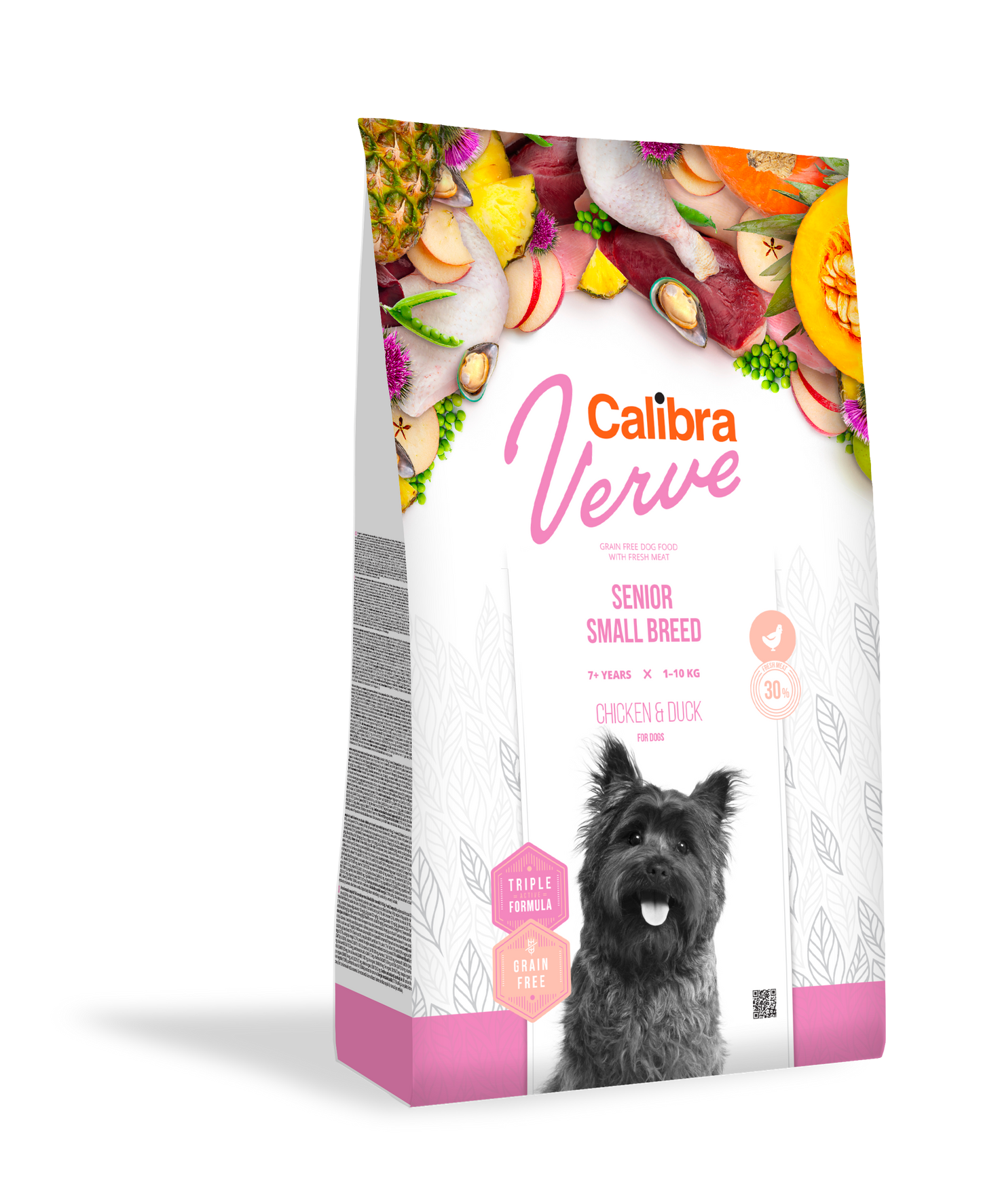 Calibra Verve Small Breed Senior Dry Dog Food - Chicken & Duck