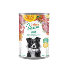 Calibra Verve Adult Wet Dog Food - Wild Boar & Beef - 6 x 400g Cans