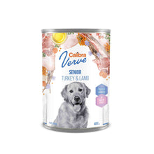 Calibra Verve Gluten Free Senior Wet Dog Food - Turkey & Lamb - 6 x 400g