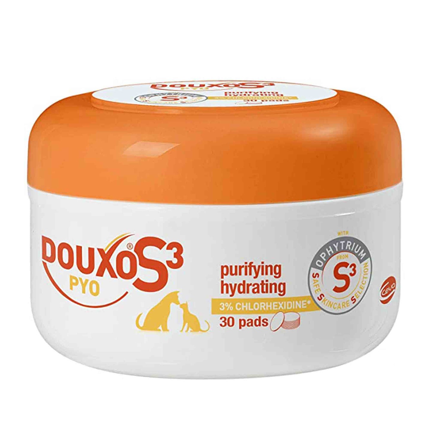 Douxo S3 Pyo Pads for Cats and Dogs - 30 Pads