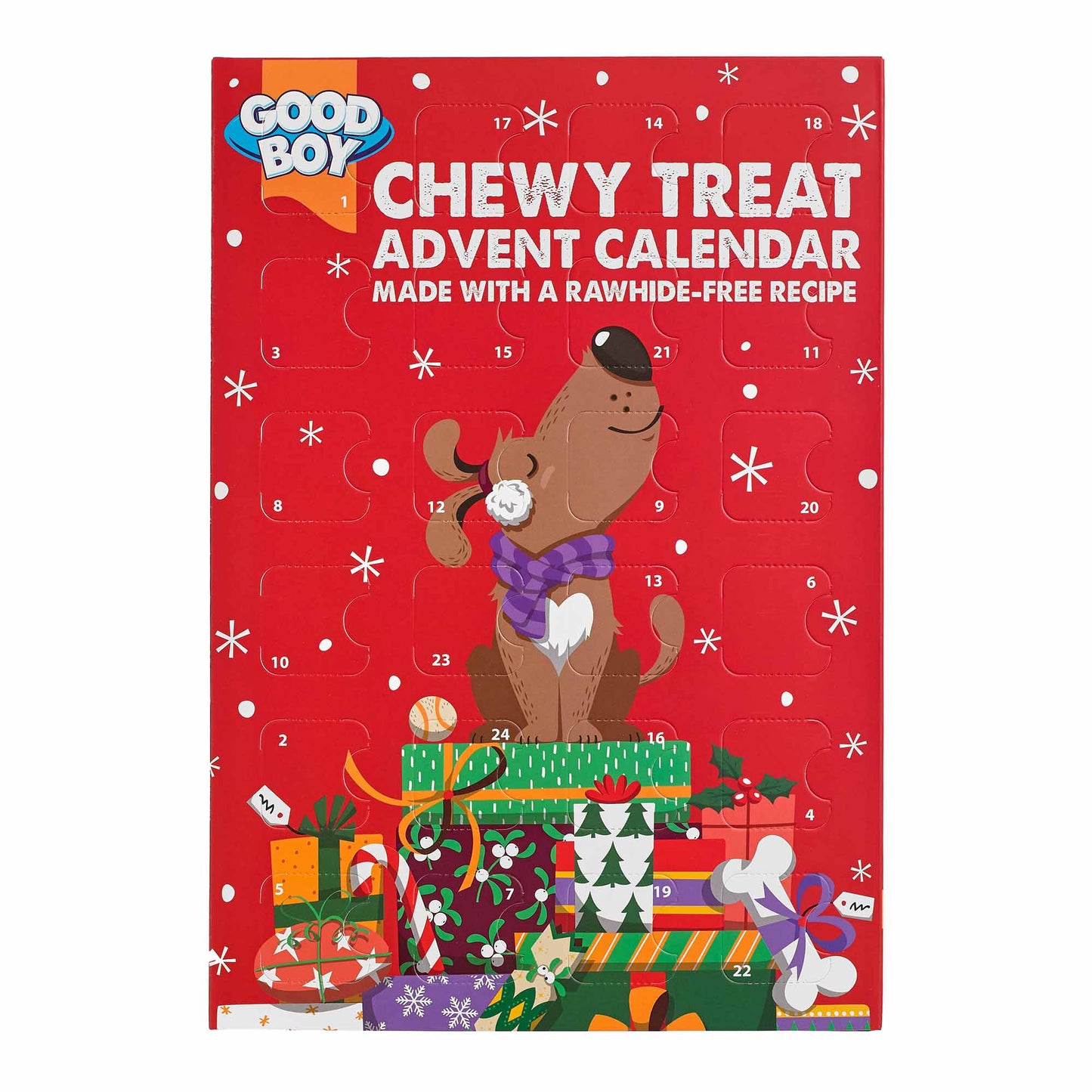 Good Boy Christmas Chewy Chicken Dog Advent Calendar