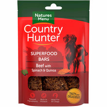 Country Hunter Superfood Bars for Adult Dogs - Beef with Spinach & Quinoa - 100g