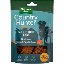 Country Hunter Superfood Bars for Adult Dogs - Duck with Carrot & Pumpkin Seeds - 100g