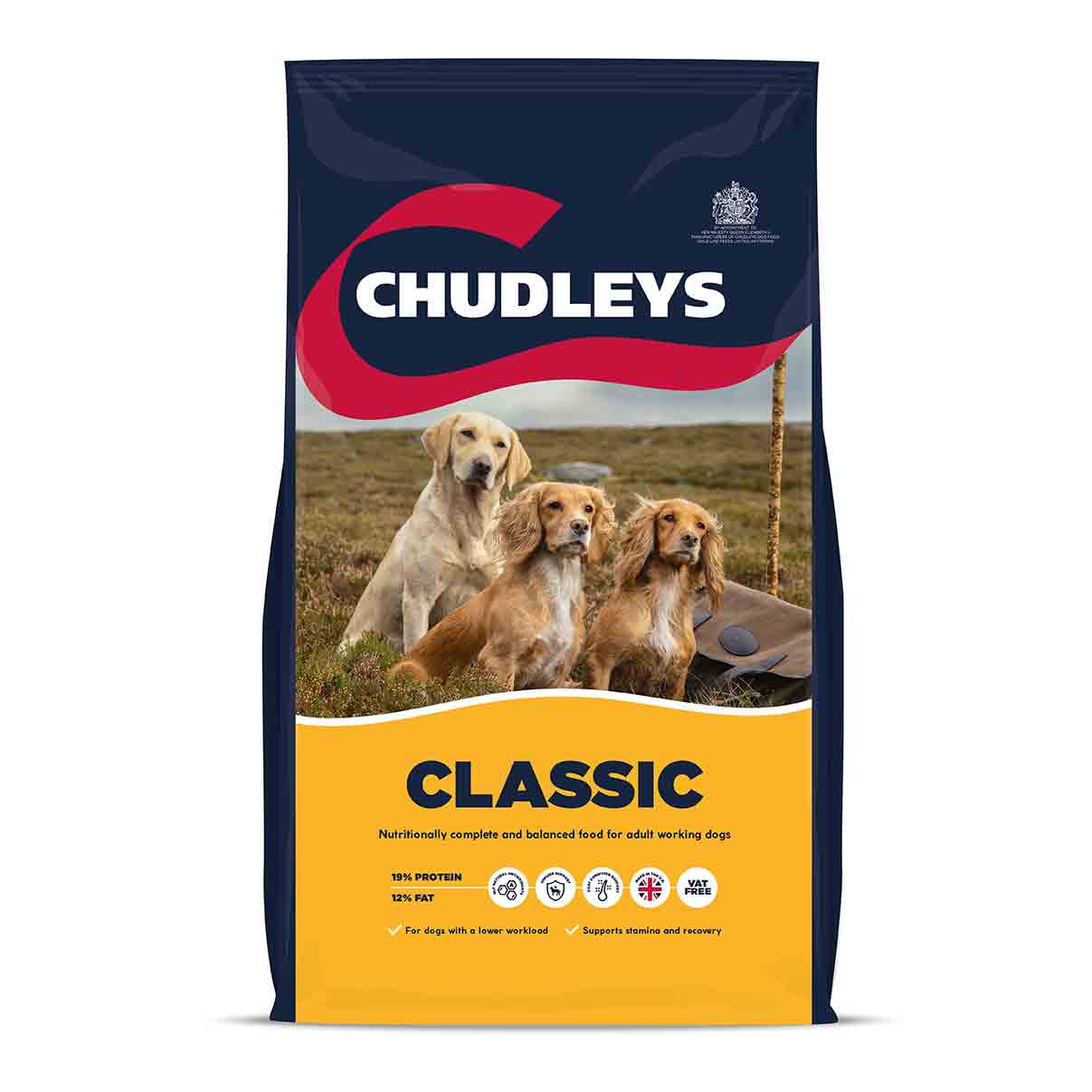 Chudleys Chudleys Chicken Lamb Salmon Adult Dry Dog Food pet food packaging