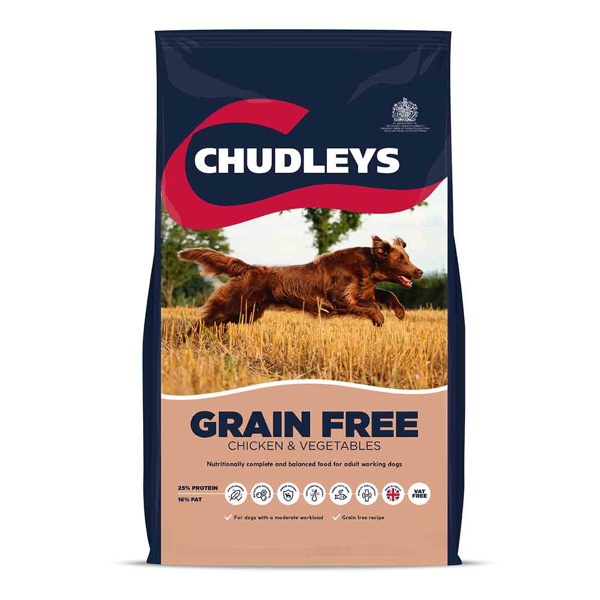 Chudleys Chudleys Chicken Salmon Adult Dry Dog Food pet food packaging