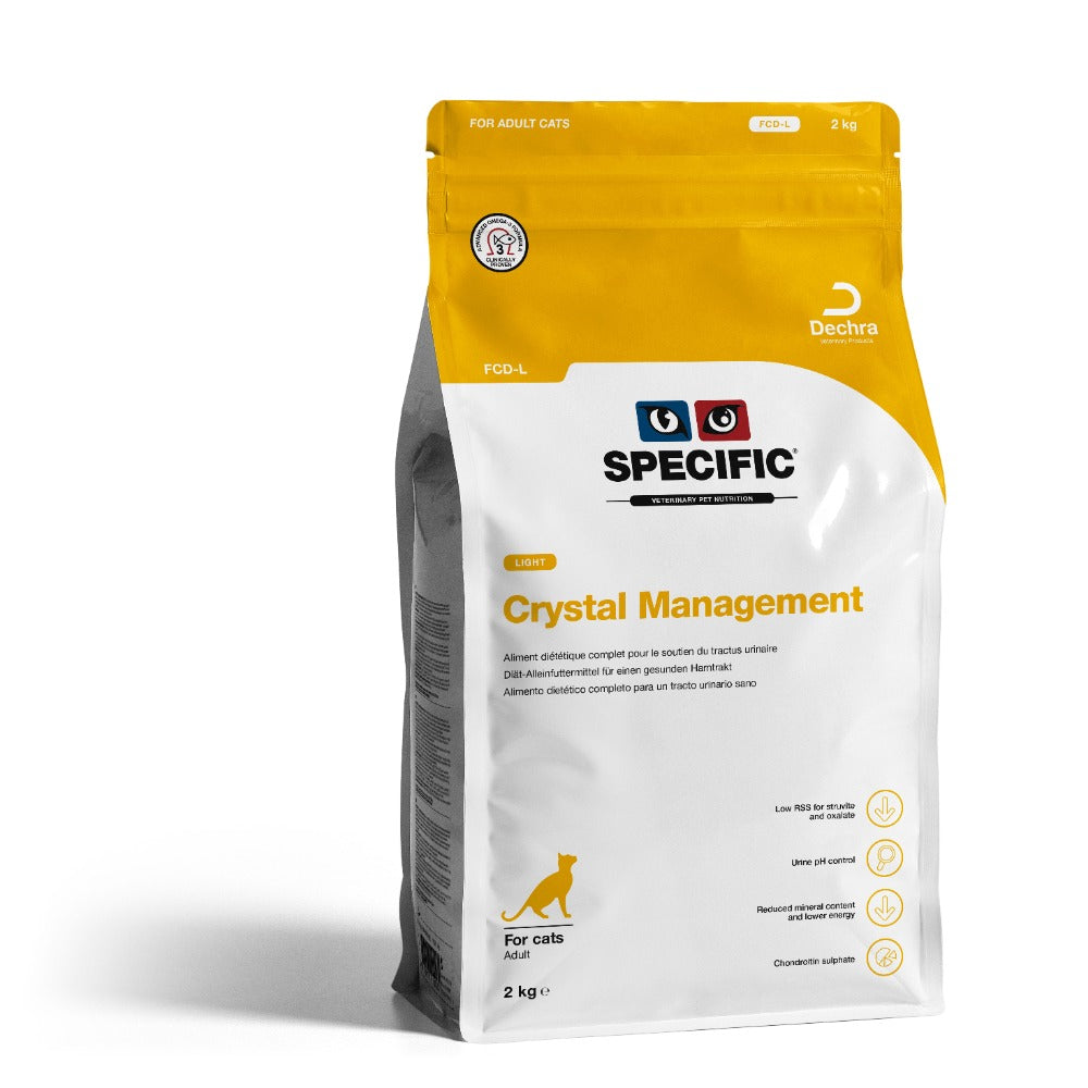 Dechra Specific FCD-L Crystal Management Light Dry Cat Food