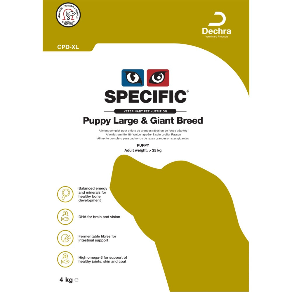 Dechra Specific CPD-XL Puppy Large & Giant Breed Dry Dog Food