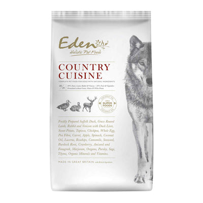Eden Eden Cuisine Duck Lamb Rabbit Adult Dry Dog pet food packaging