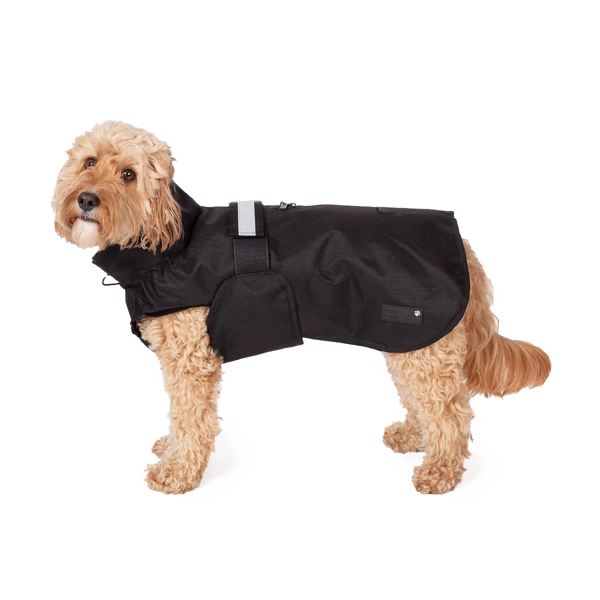 Danish Design 3-in-1 Dog Coat - Black - 65cm