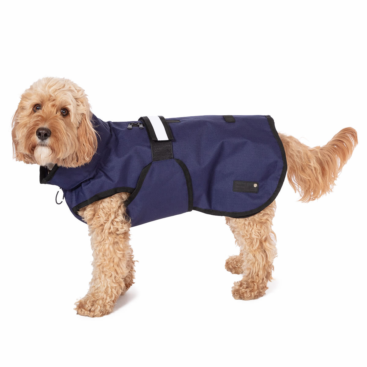 Danish Design 3-in-1 Dog Coat - Navy - 49cm