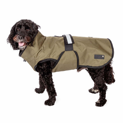 Danish Design 3-in-1 Dog Coat - Olive - 65cm