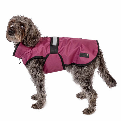 Danish Design 3-in-1 Dog Coat - Plum - 33cm