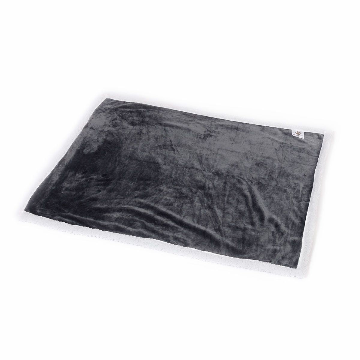 Danish Essentials Fur Pet Blanket - Charcoal - 75x100cm