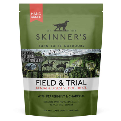 Skinners Skinners Field Trial Dental Digestive Training Chicken pet food packaging