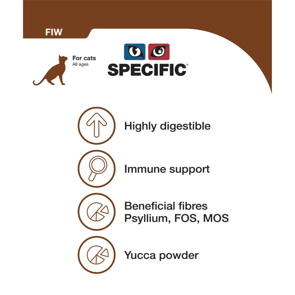 Dechra Specific FIW Digestive Support Wet Cat Food - Trays