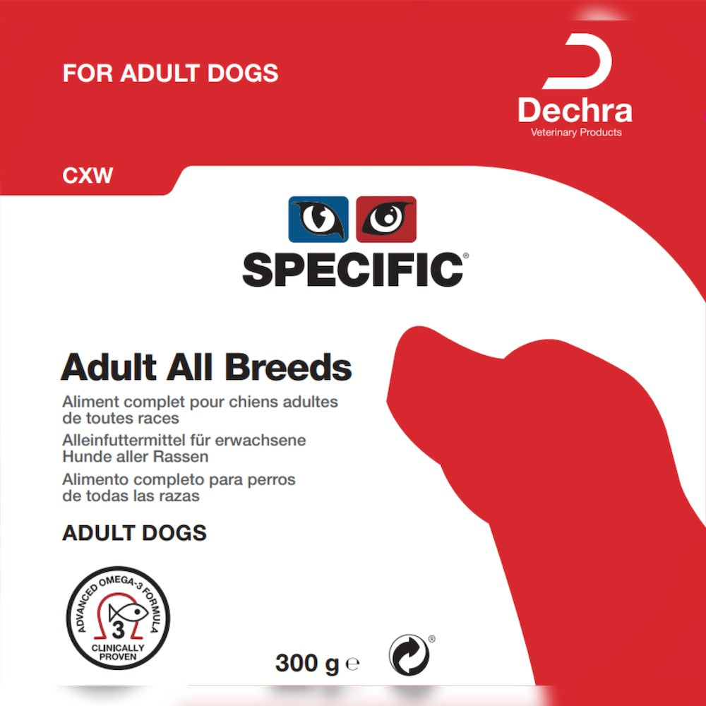Dechra Specific CXW Adult Wet Dog Food - Trays