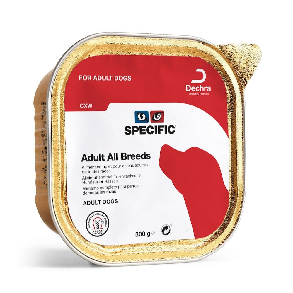 Dechra Specific CXW Adult Wet Dog Food - Trays
