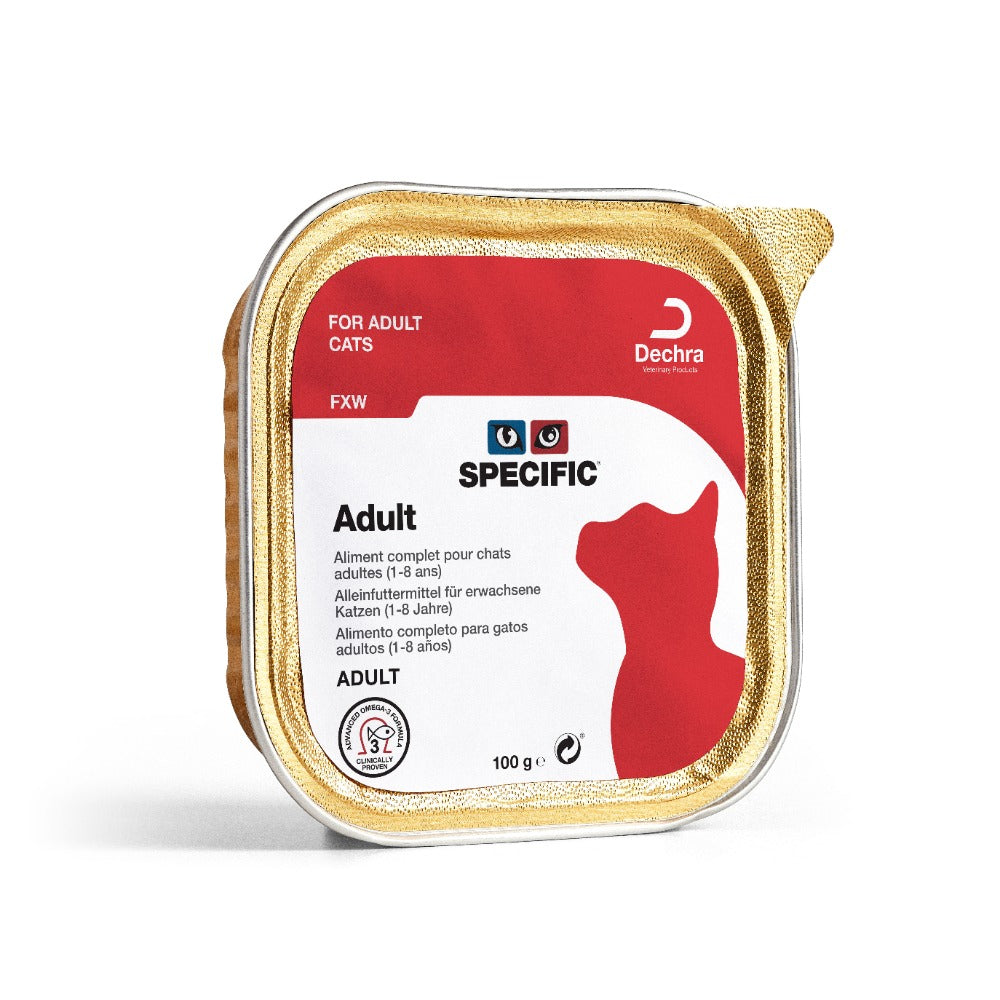 Dechra Specific FXW-P Adult Wet Cat Food - Pouches