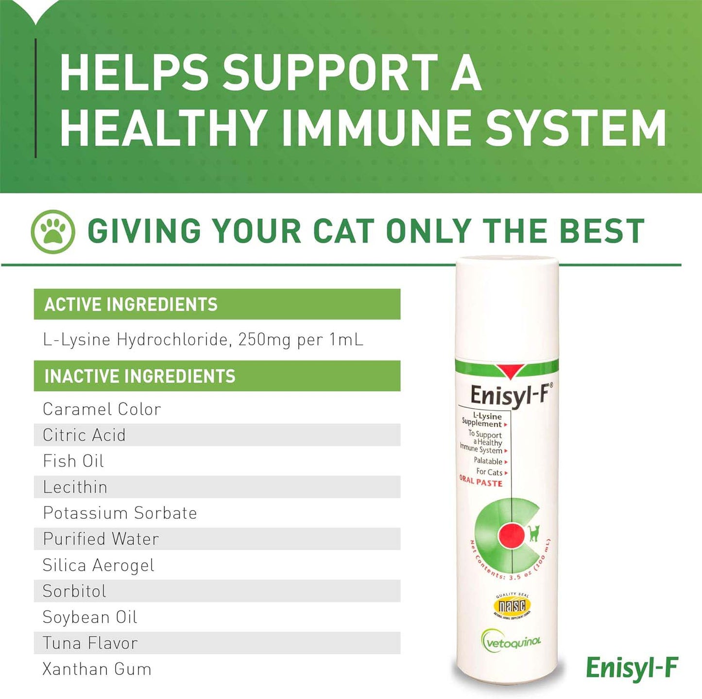 Enisyl F-Paste For Cats - 100ml