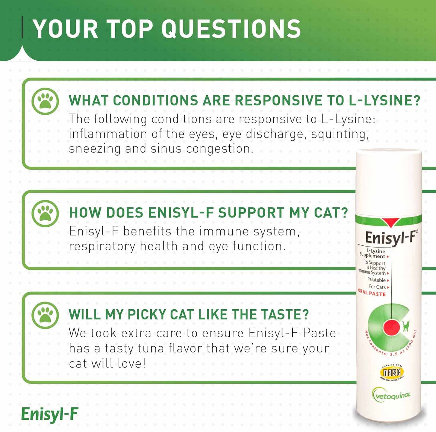 Enisyl F-Paste For Cats - 100ml