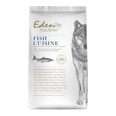 Eden Eden Cuisine Herring Salmon Trout Whitefish pet food packaging