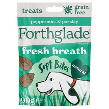 Forthglade Natural Fresh Breath Soft Bite Dog Treats - 90g