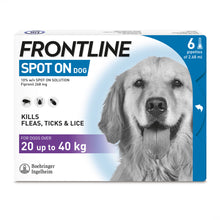 FRONTLINE SPOT ON Flea & Tick Large Dog - 6 Pack