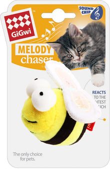 GiGwi Melody Chaser Bee Sound Cat Toy