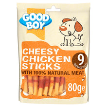 Good Boy Pawsley Cheesy Chicken Sticks Dog Treats - 80g