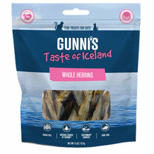 Gunnis Whole Herring Fish Treats for Cats - 42.5g