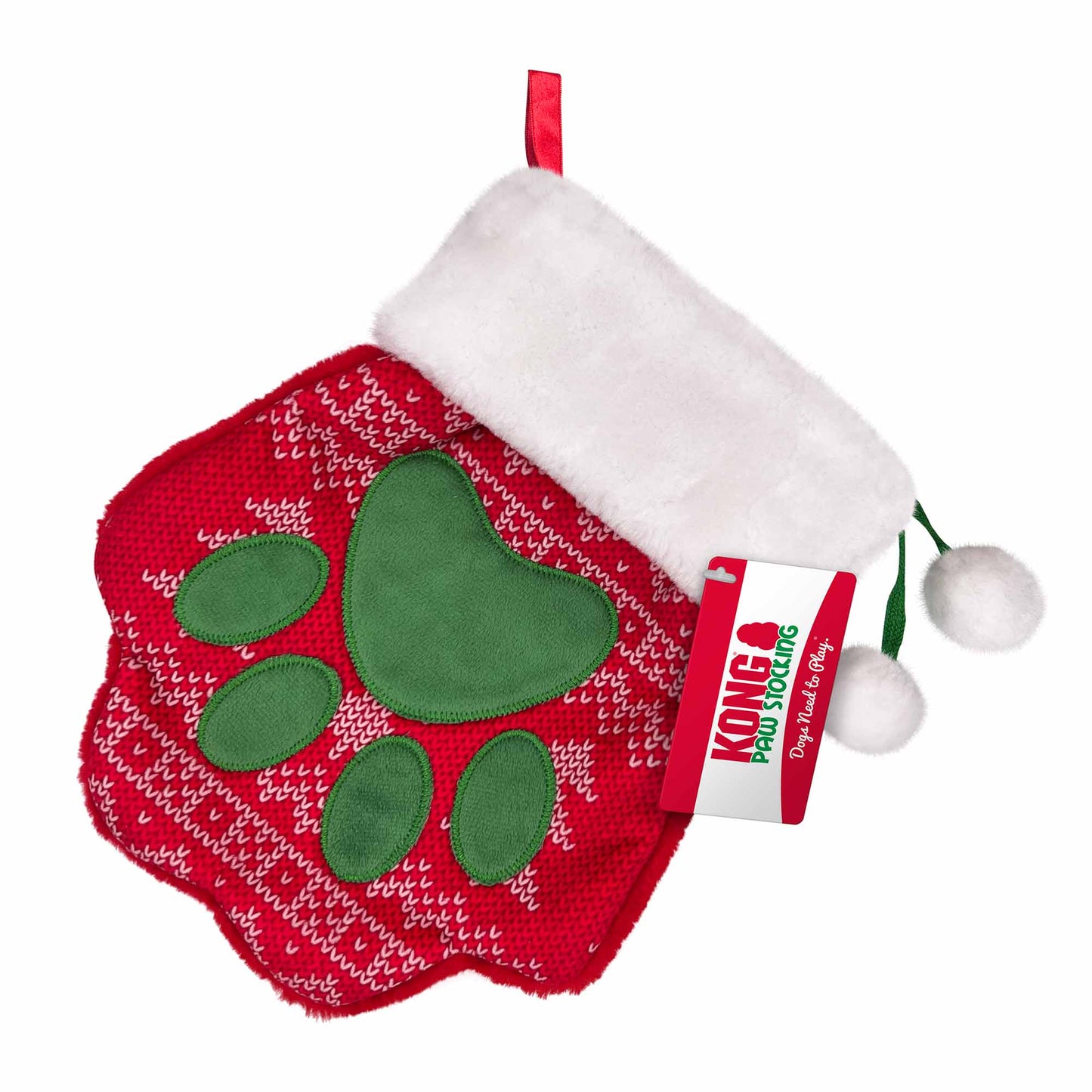 KONG Holiday Stocking Paw - Large