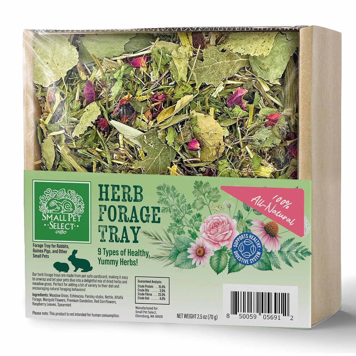 Small Pet Select Herb Forage Tray