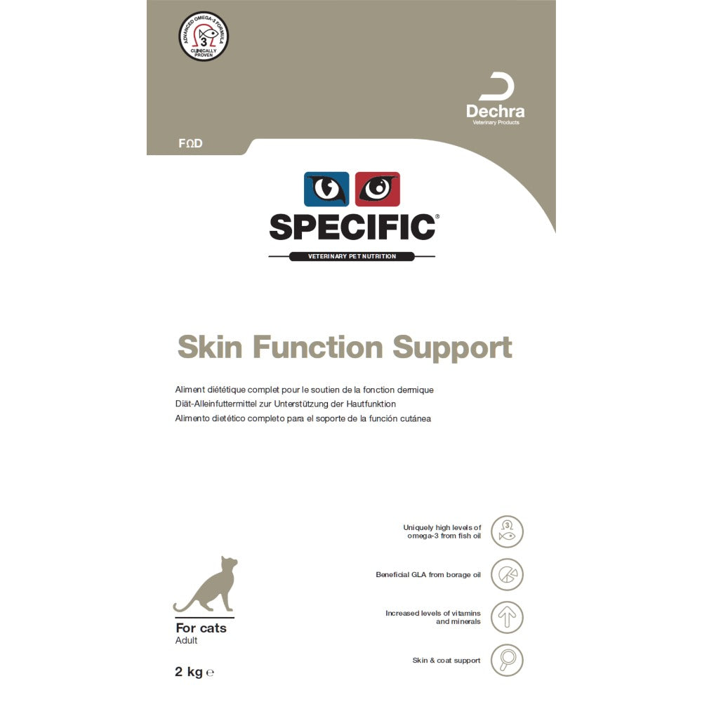 Dechra Specific FOD Skin Function Support Dry Cat Food
