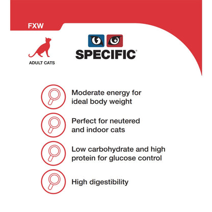 Dechra Specific FXW-P Adult Wet Cat Food - Pouches