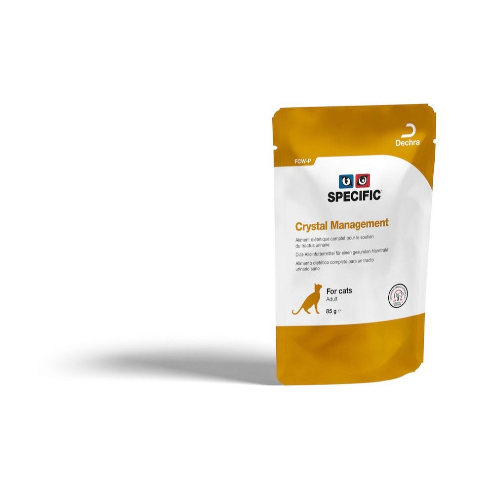 Dechra Specific FCW-P Crystal Management Wet Cat Food - Pouches