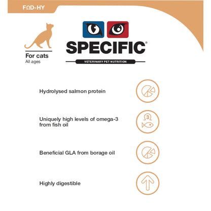 Dechra Specific FOD-HY Allergen Management Plus Dry Cat Food