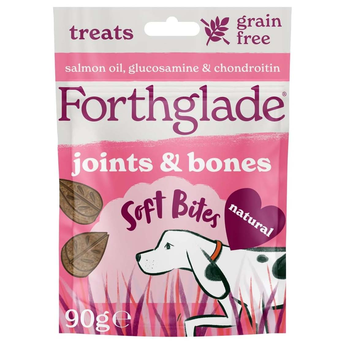 Forthglade Natural Joints & Bone Soft Bite Dog Treats - 90g