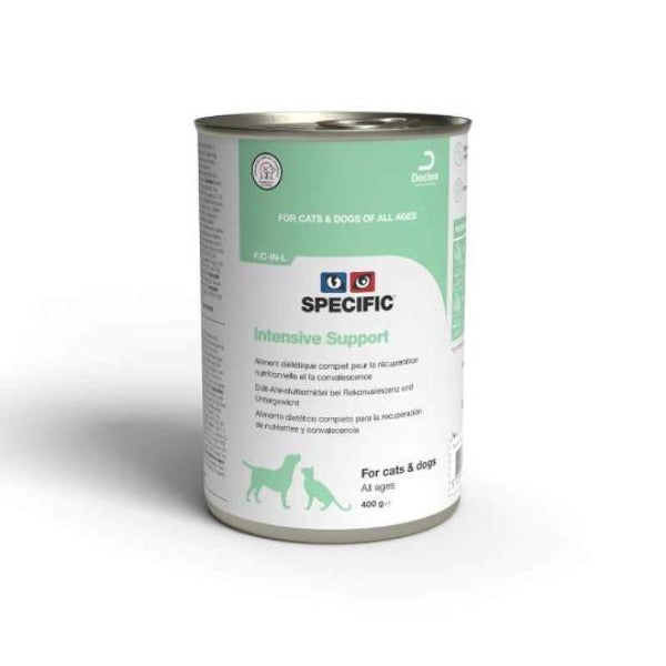 Dechra Specific F/C-IN-L Intensive Support Wet Cat & Dog Food - Cans