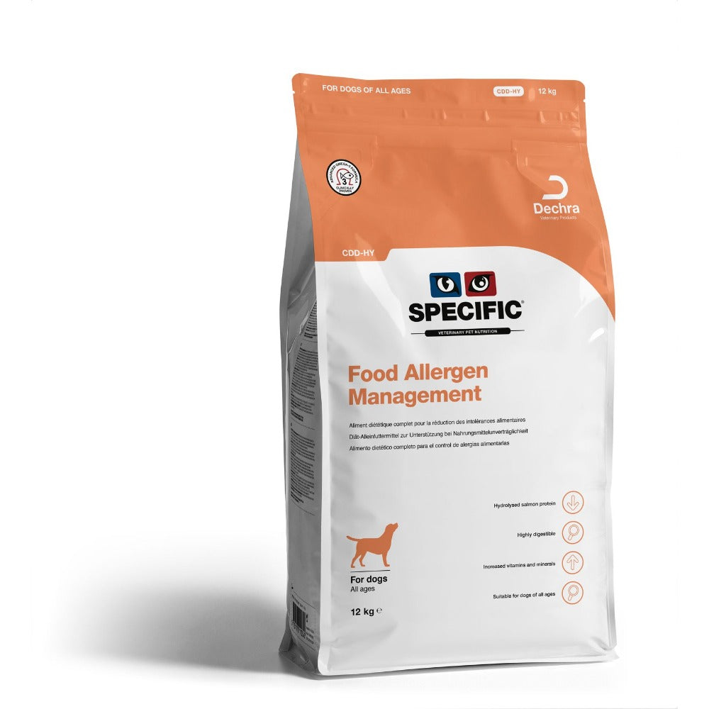 Dechra Specific CDD-HY Food Allergen Management Hydrolysed Dry Dog Food