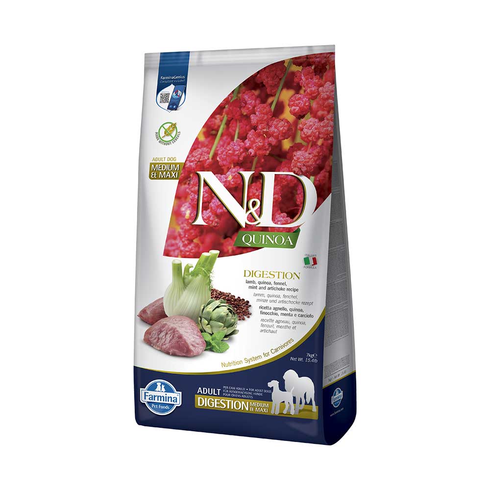 Farmina N&D Quinoa Adult Dry Dog Food - Lamb & Fennel