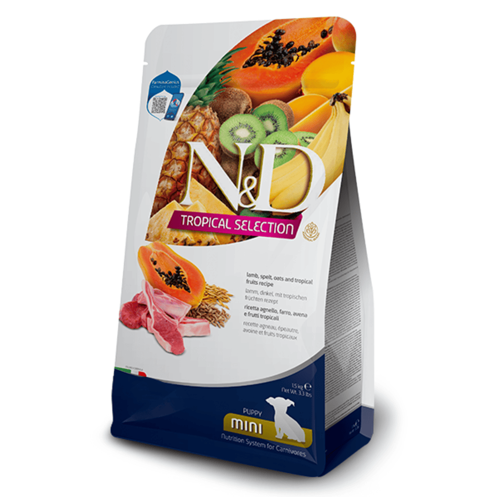 Farmina N&D Tropical Selection Puppy Mini Dry Dog Food - Lamb