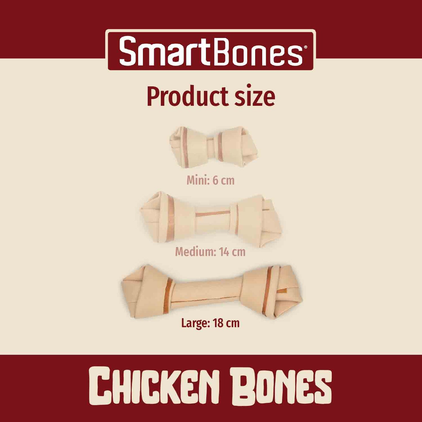 SmartBones Large - Chicken - 1 Bone