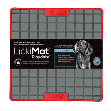 Lickimat Playdate Tuff Treat Mat - Red - 20x20cm