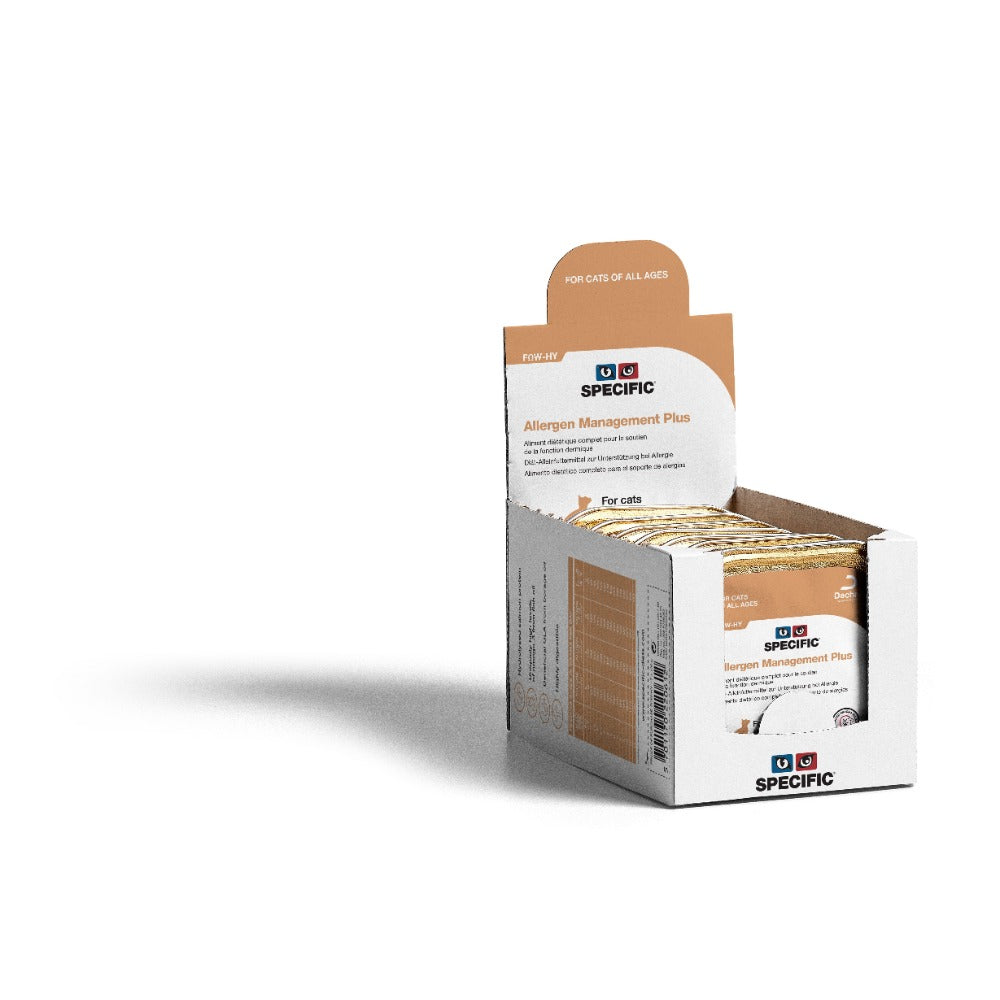 Dechra Specific FOW-HY Allergen Management Plus Wet Cat Food - Trays