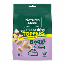 Natures Menu Freeze Dried Dog Food Topper - Turkey - 40g