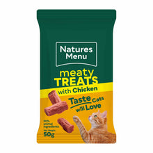 Natures Menu Meaty Cat Treats - Chicken - 50g