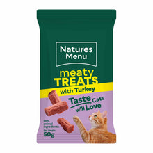 Natures Menu Meaty Cat Treats - Turkey - 50g